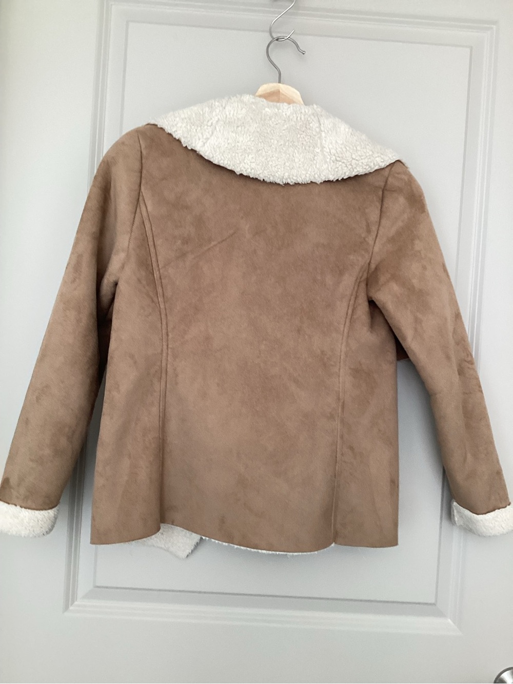 Ralph Lauren Faux Suede and Sherpa jacket - Picture 2 of 4